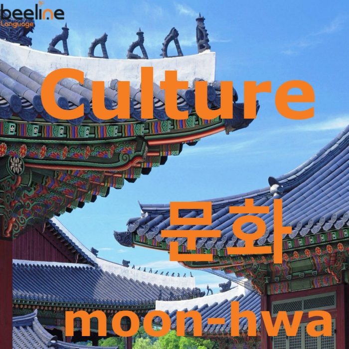 culture in Korean